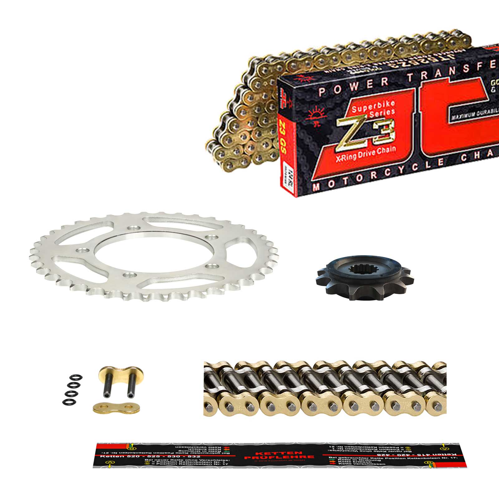 Kettensatz Honda Integra Rc Jt Super Verst Rkt Gold